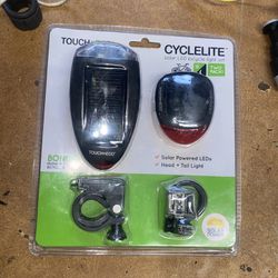 touch of ECO cyclelite solar LED bicycles “NEW “