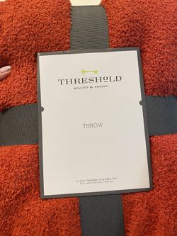 Threshold Throw Red 50x60in 