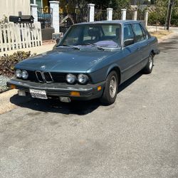 1986 BMW 5 Series Automatic