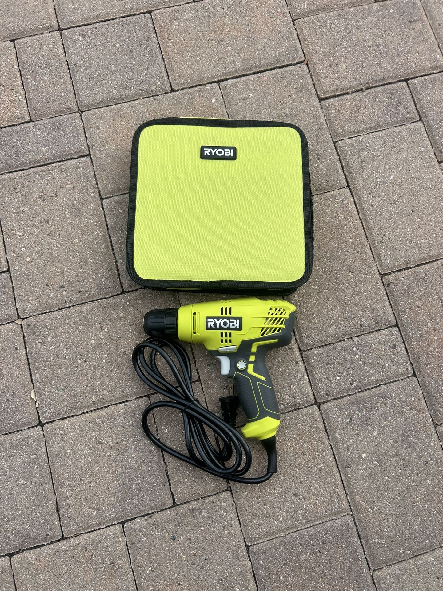 Ryobi Corded 3/8” Drill 