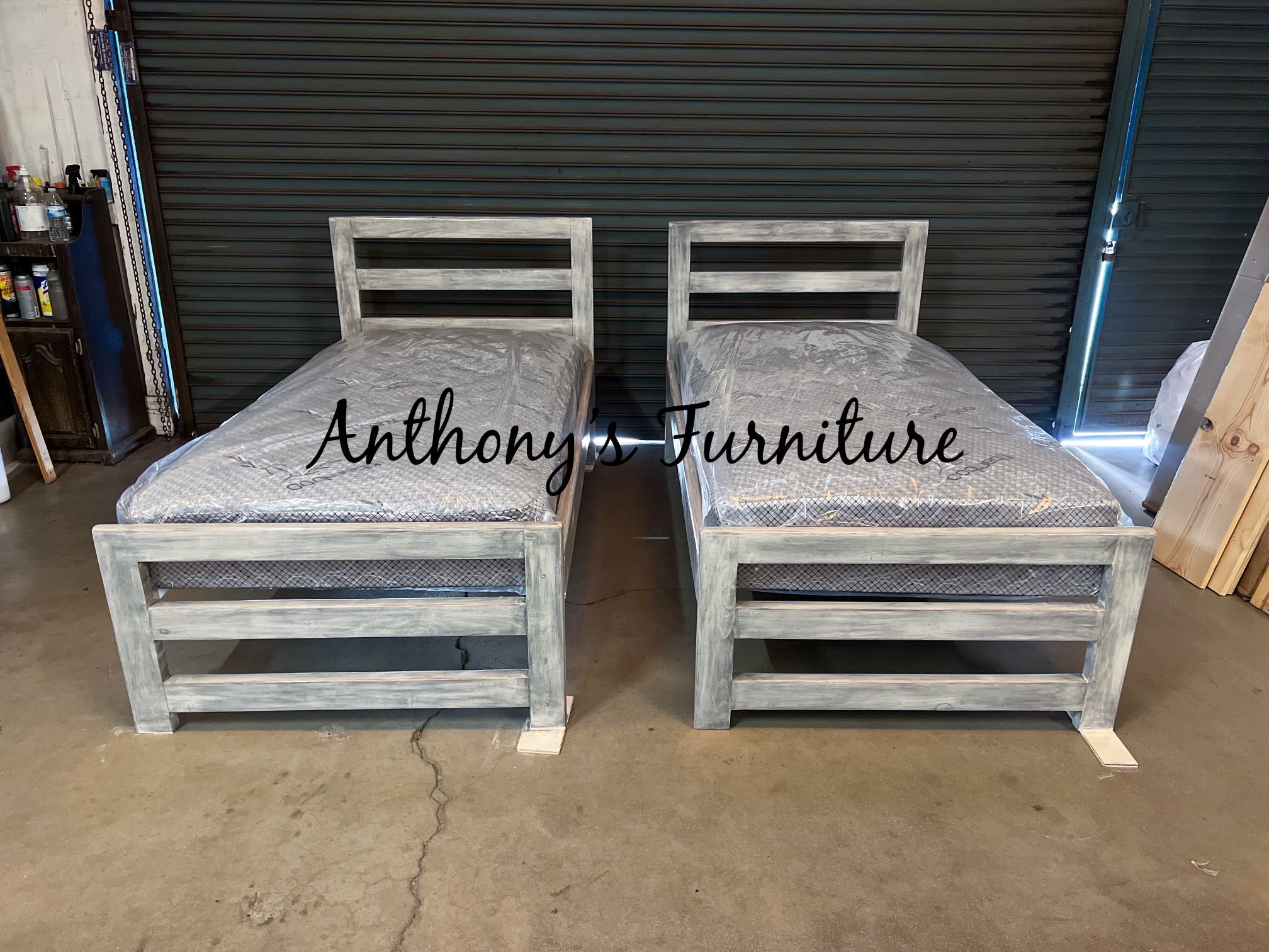 Twin Bed With Mattress
