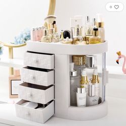 Makeup Organizer（White）Brand New In Box