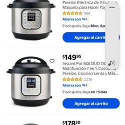 Instantpot And Crockpot 