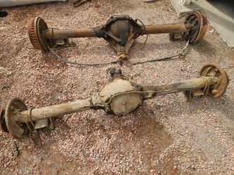 GM 8.5 inch 10 bolt posi rearend 3.42 gear ratio