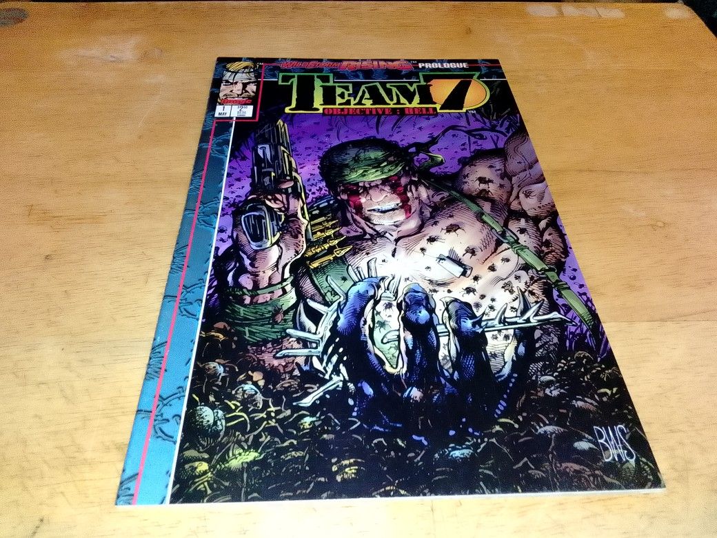 Image Comics Wild Storm Rising Prologue TEAM 7 Objective: Hell #1