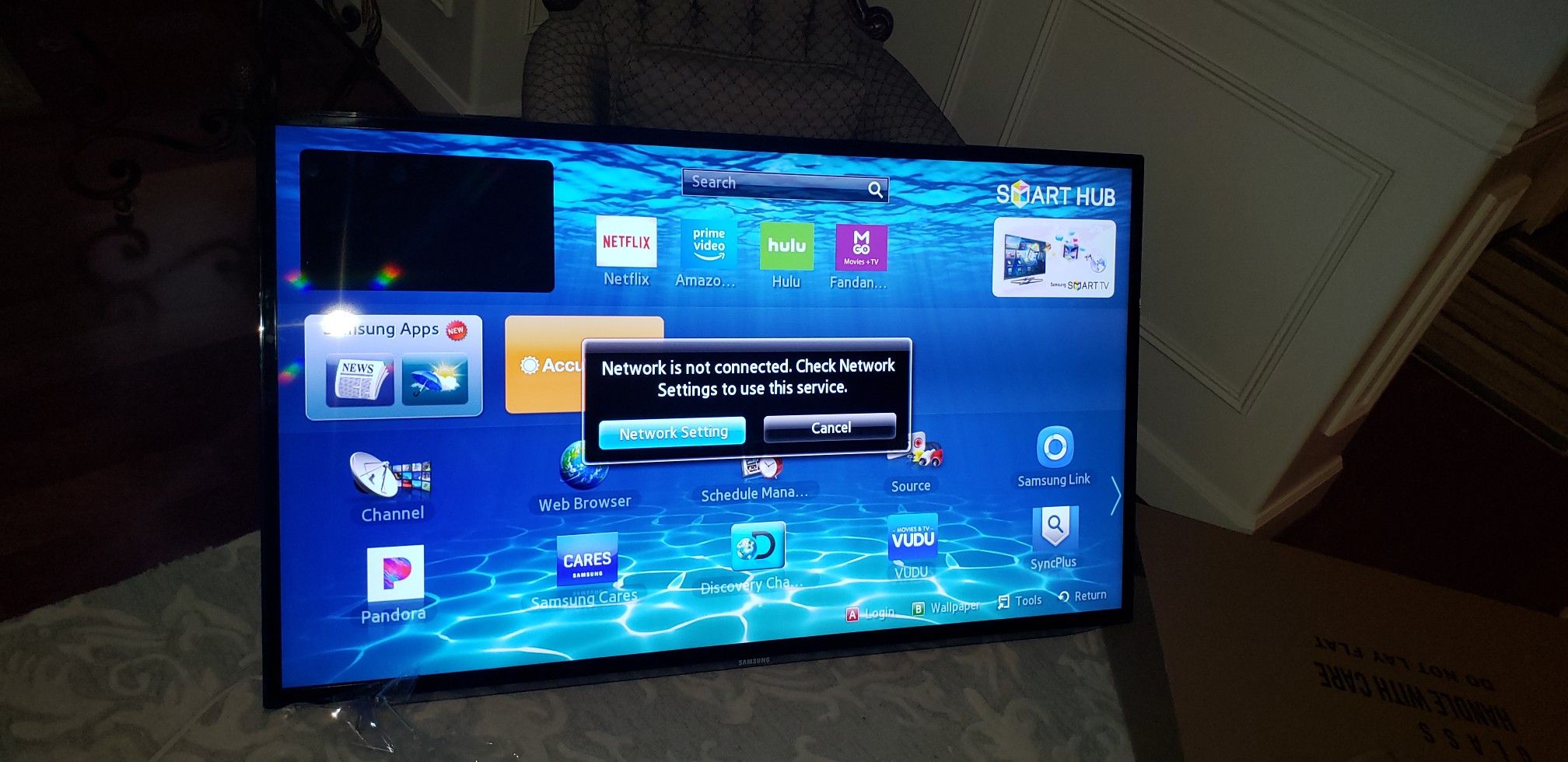 55 inch Samsung Smart TV