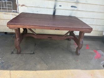 Hacienda rustic solid wood 🪵 table