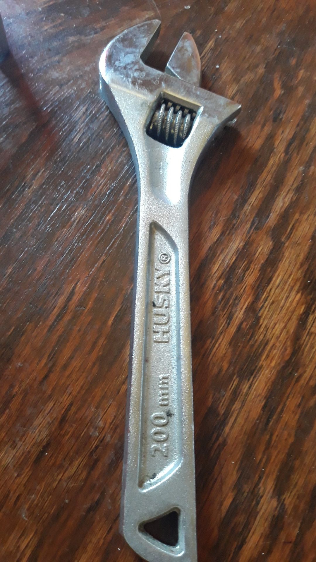 8 IN HUSKY "" ADJUSTABLE WRENCH ""