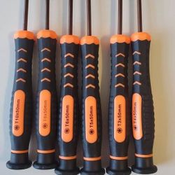 Torx Screwdriver Set TECKMAN 6-Piece Magnetic Small Security Screwdriv
