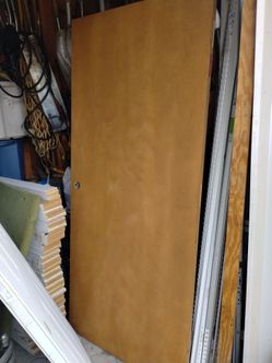 Wood fire door 36"