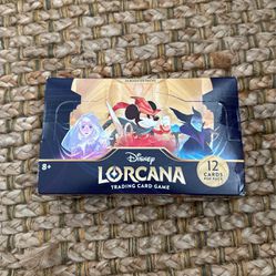 Disney Lorcana Trading Card Game by Ravensburger The First Chapter Booster Box