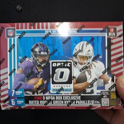 2025 Donruss optic football mega boxs