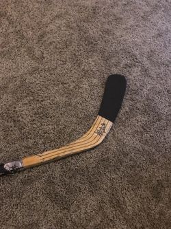 Game Used Hockey Stick from Jeff Nelson Grand Rapids Griffins Autographed