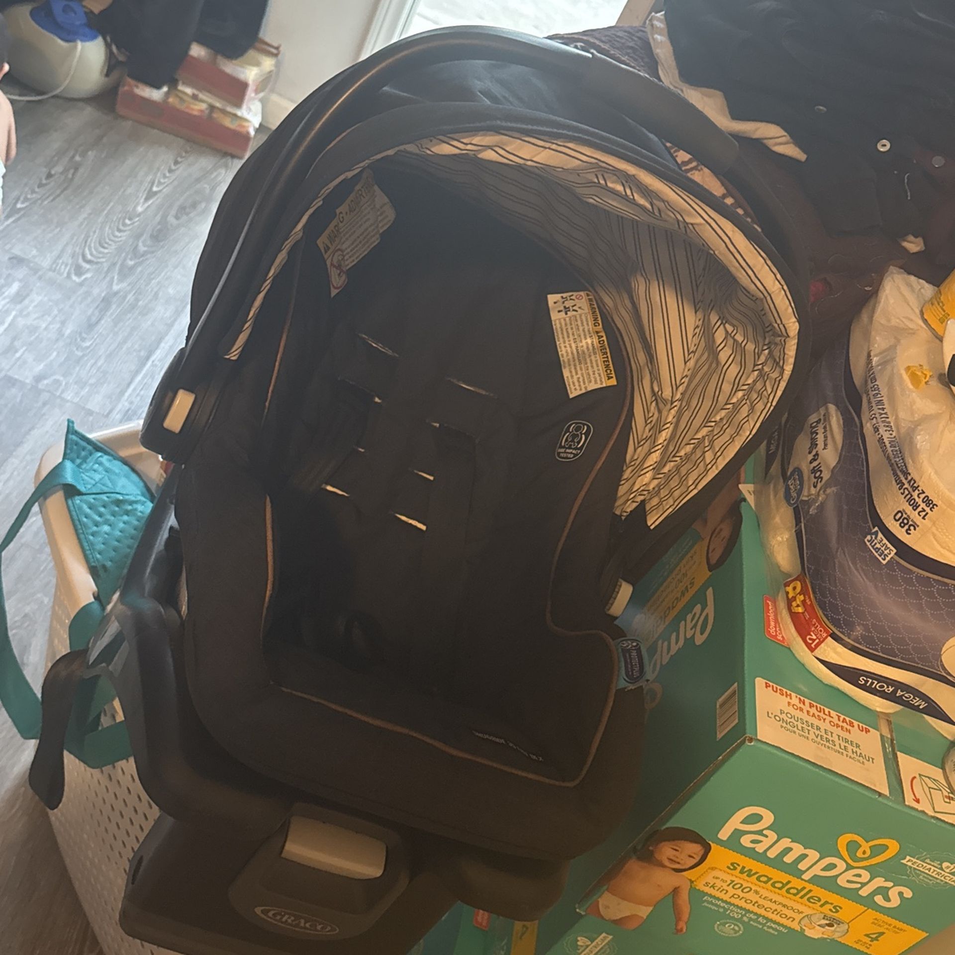 graco carseat base and stroller