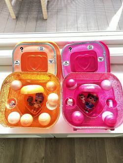 LOL Surprise Color Change Bubbly Surprise (Orange and Pink) with FREE Magic Sand