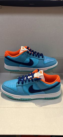 NIKE DUNK LOW SE “BALTIC BLUE TOTAL ORANGE”