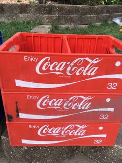 Coca Cola bins collectible for bottles