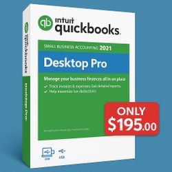 QuickBooks Desktop Pro 2021 USB | Full Version