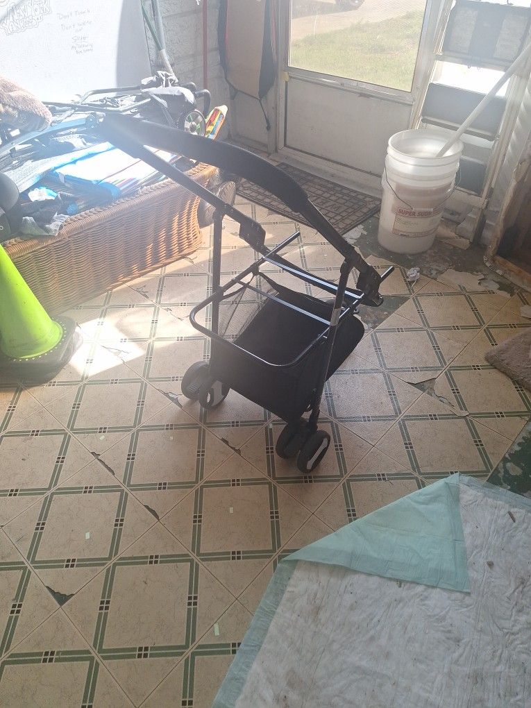 Puppy Stroller In Black