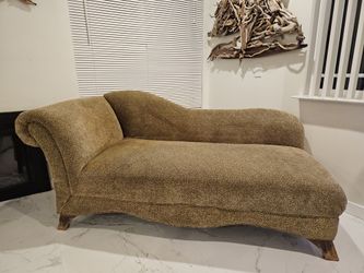 Leopard Print Chaise Lounge Make Offer