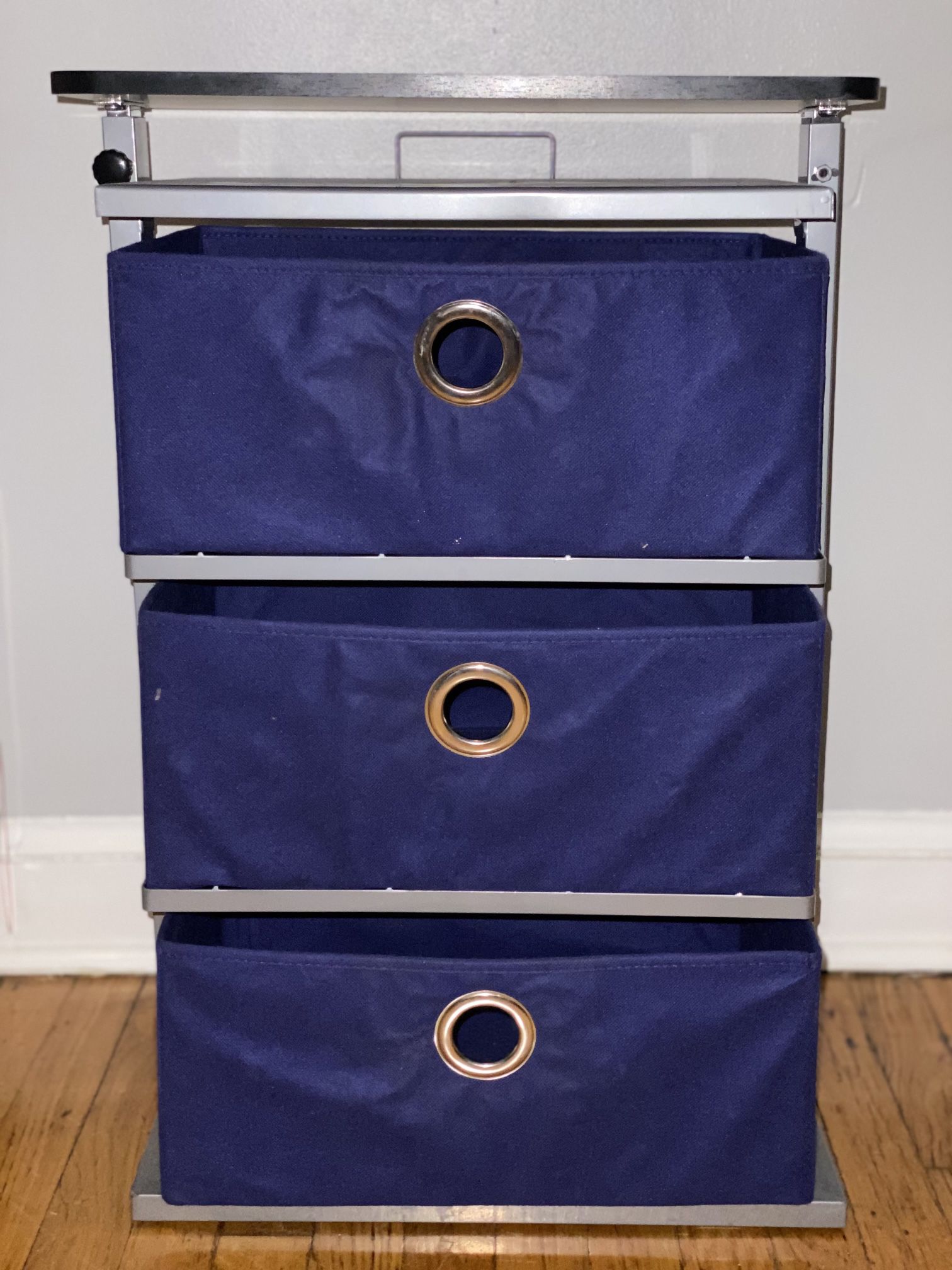 Four Tier Cube Storage Rack