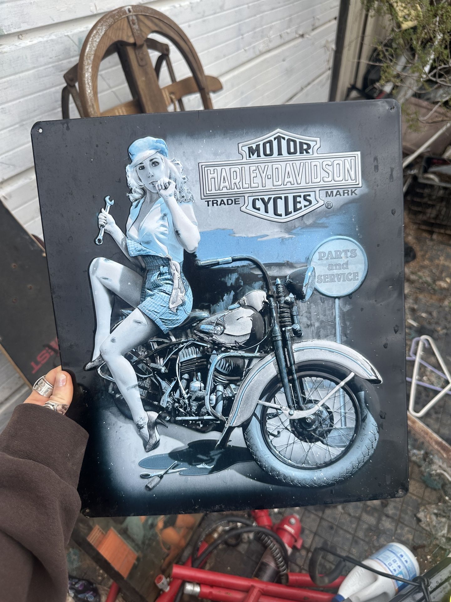 2009 Harley Davidson Metal Sign