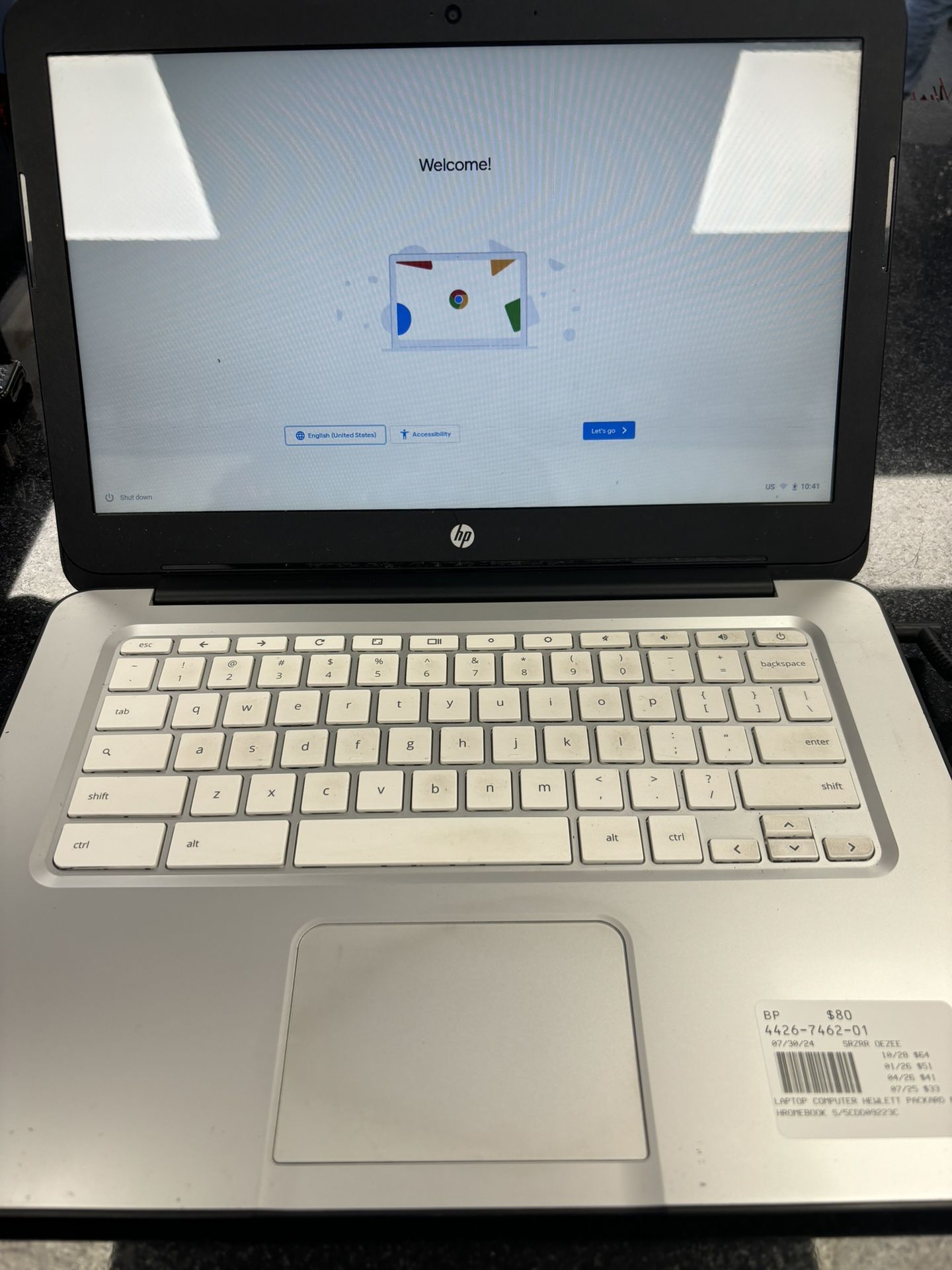 Hewlett Packard Chromebook