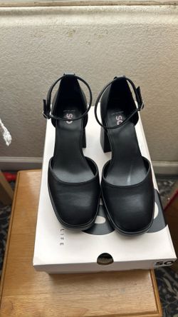 Juniors’ Ankle Strap Platform Shoes