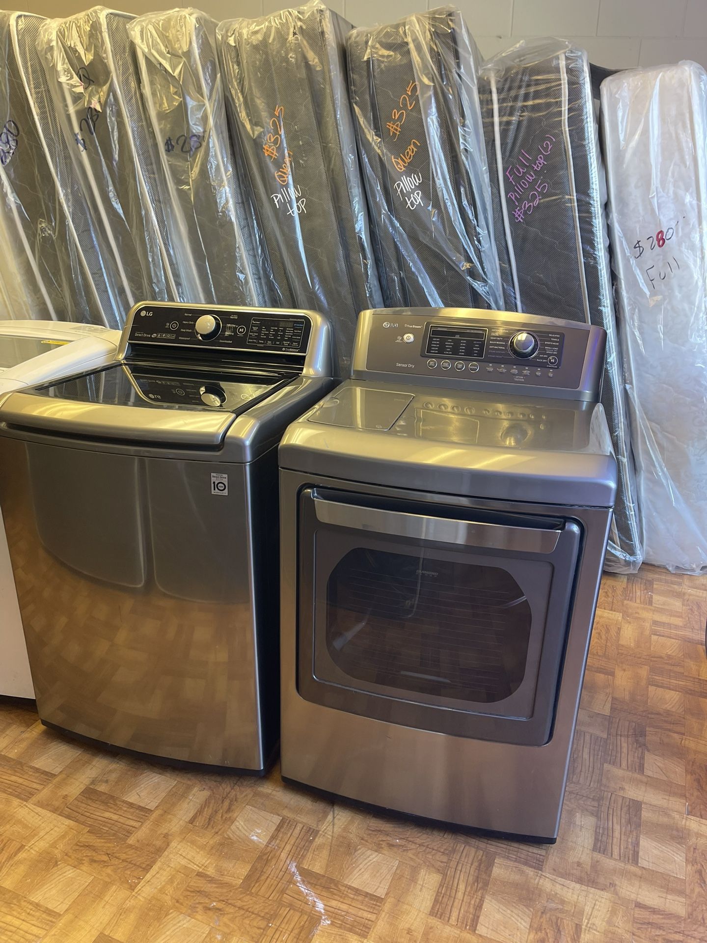 gas dryer and washer