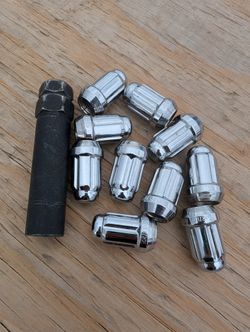 Gorilla Automotive 21133HT Small Diameter Acorn Chrome 5 Lug Kit (12mm x 1.50 Thread Size) Pack Of 20