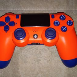 OEM Sony PlayStation Dualshock 4 Controller Sunset Orange Blue 