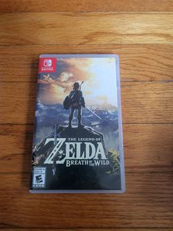 The Legend of Zelda Breath of the Wild - Nintendo Switch Game