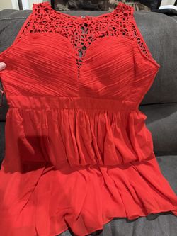 Short Red Dress