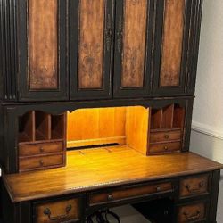 Desk And Hutch 