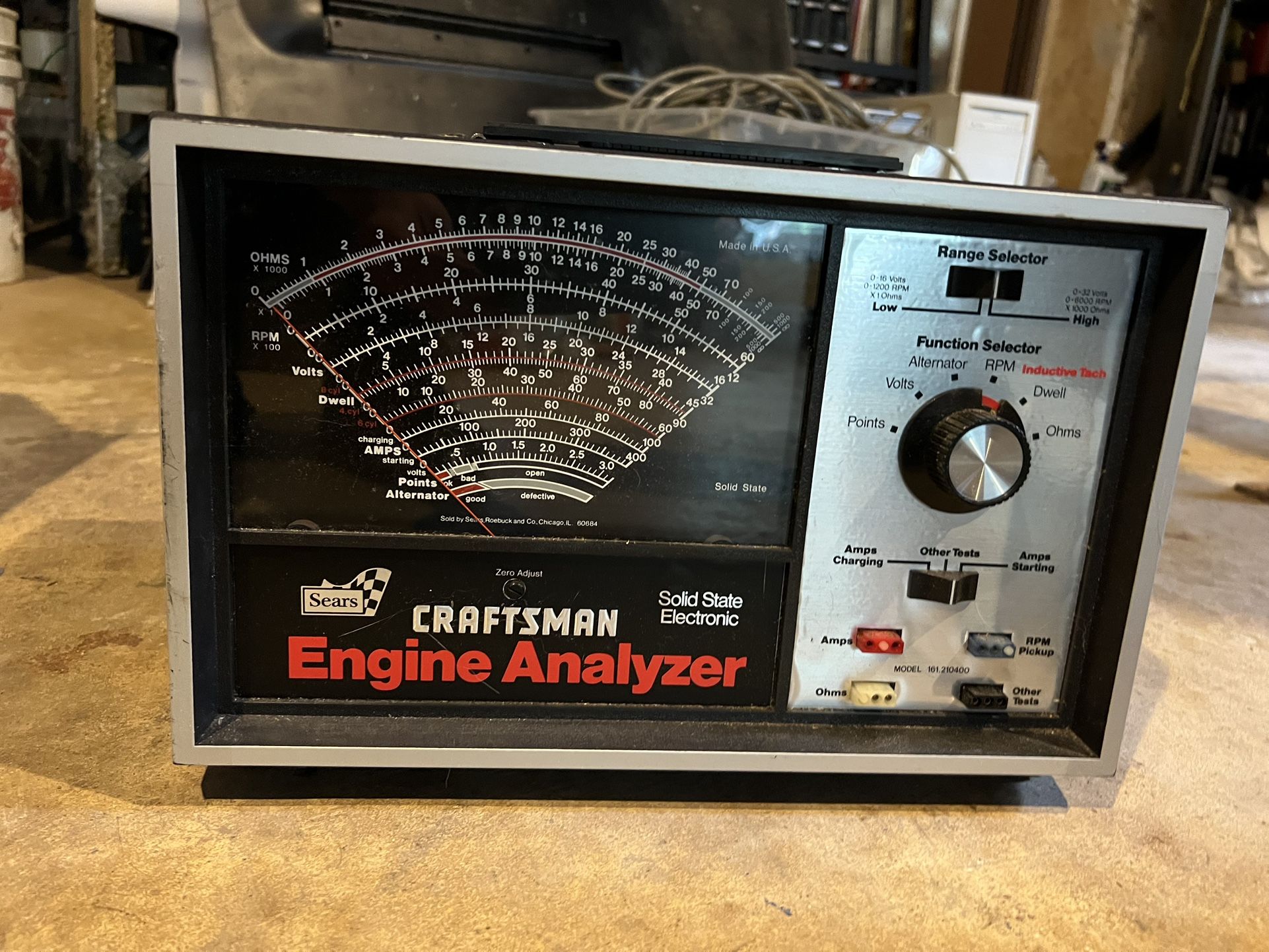 Craftsman Engine Analyzer with Box