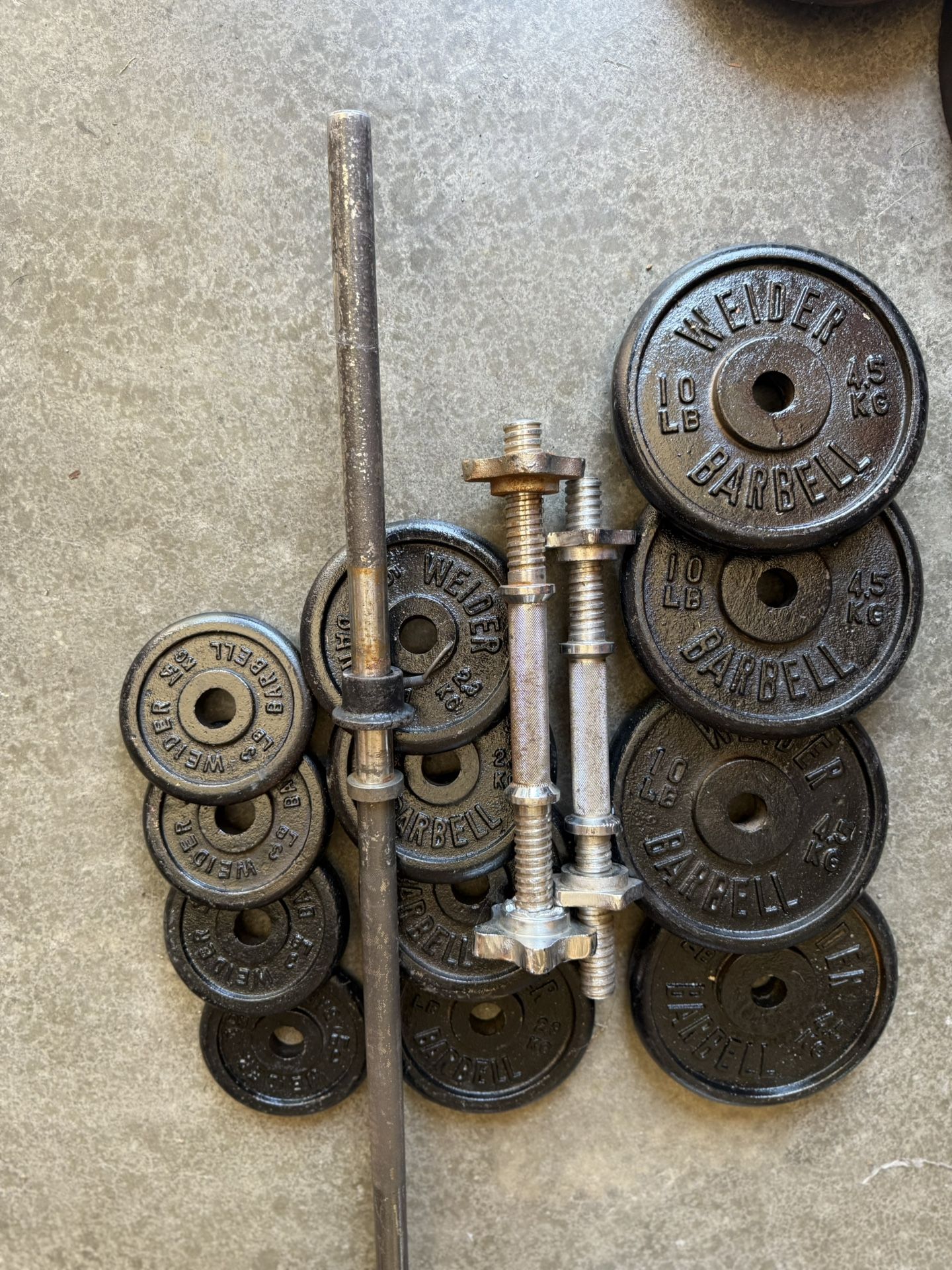 Weights Dumbbell Bar St