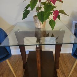 GLASS END TABLE ❤️