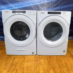 Whirlpool Washer And Electric Dryer Free Delivery And Installation 6 Month Warranty FINANCING AVAILABLE 