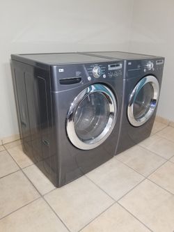 LG Washer And Electric Dryer Free Deliver And Install 6 Month Warranty
