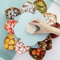 Snack Box Candy Dish,Flower Candy Box