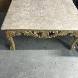 Coffee  Table And End Table : Marble 