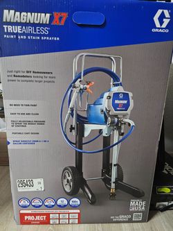 Graco Magnum X7 paint sprayer with extention tip