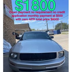 2010 Ford Mustang No Credit Application No Requirement