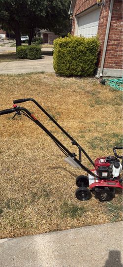 Gas-Powered Garden Tiller Cultivator Honda