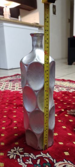 2 Gray Vases 