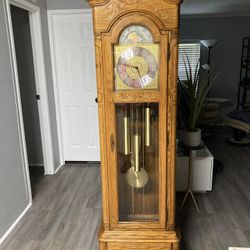Howard Miller clock company grandfather clock