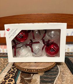 Rae Dunn Ornament Set