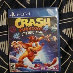 Playstation 4 Crash Bandicoot 4 It's about time like New played once