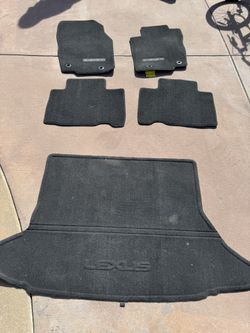 Lexus NX Oem Floor Mat and Trunk Mat