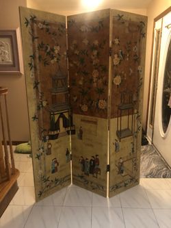 3 Chinese Panel Room Divider